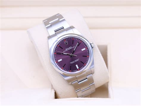 rolex 114300, 39mm, grape and grey dial jf (now arf, service is recommended)